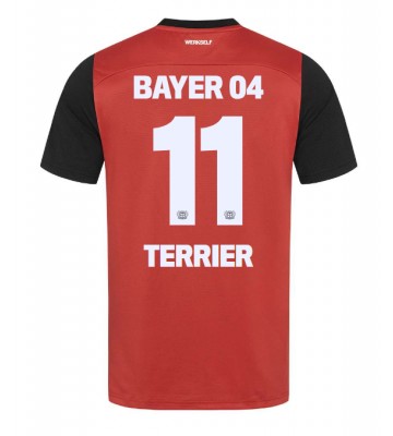 Bayer Leverkusen Martin Terrier #11 Replika Hjemmebanetrøje 2024-25 Kortærmet